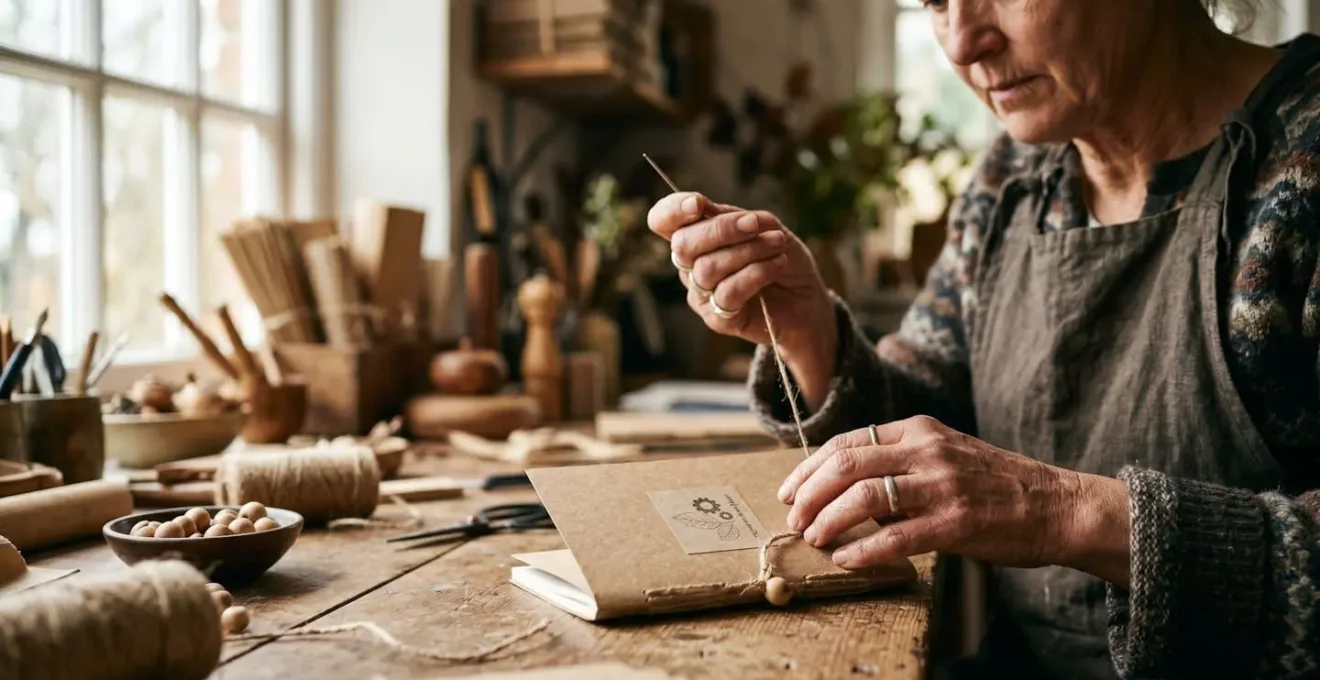 Atelier de fabrication artisanale d'objets promotionnels avec savoir-faire local